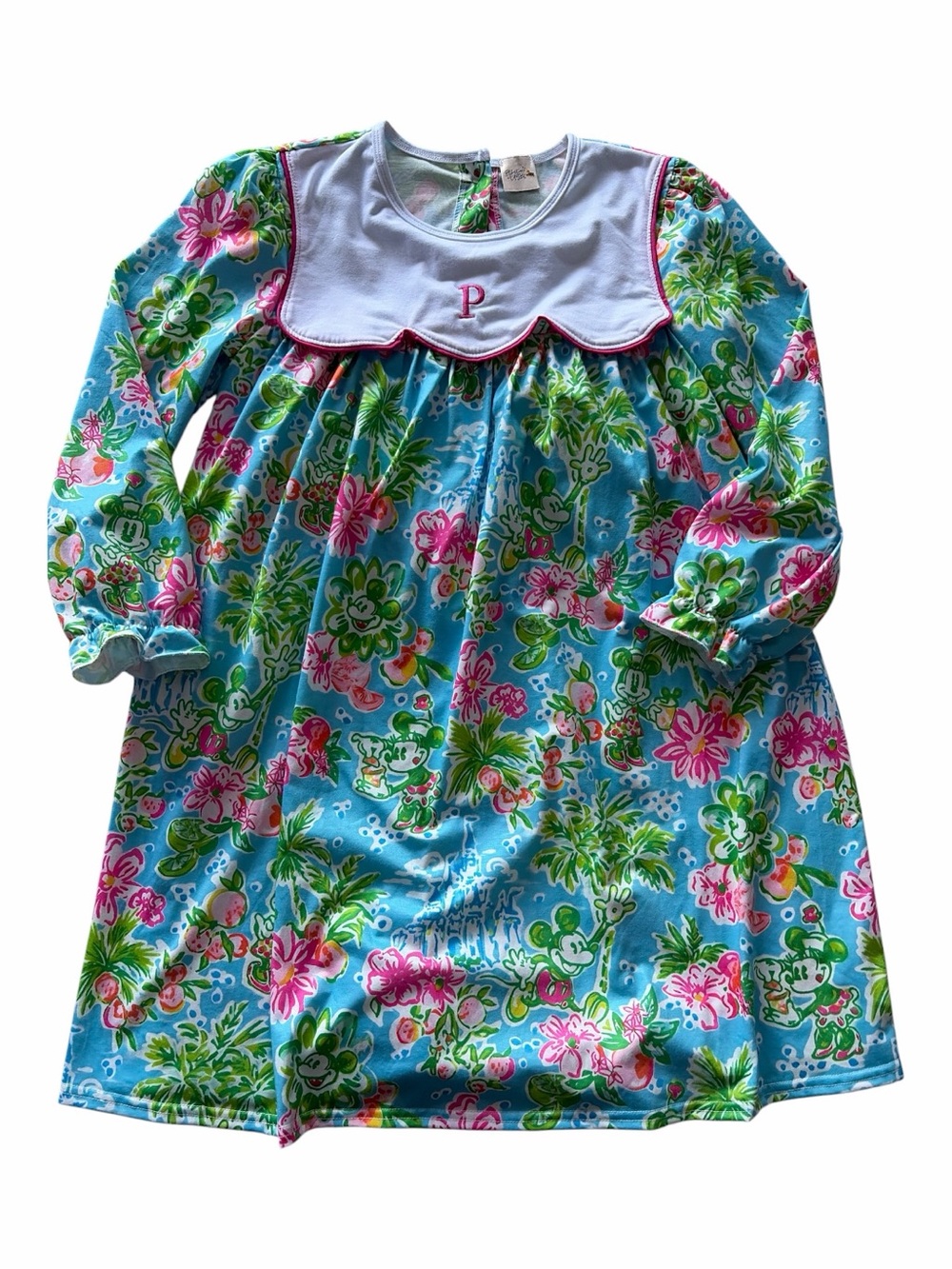 Playtime Couture Disney Themed Monogram Play Dress Girly